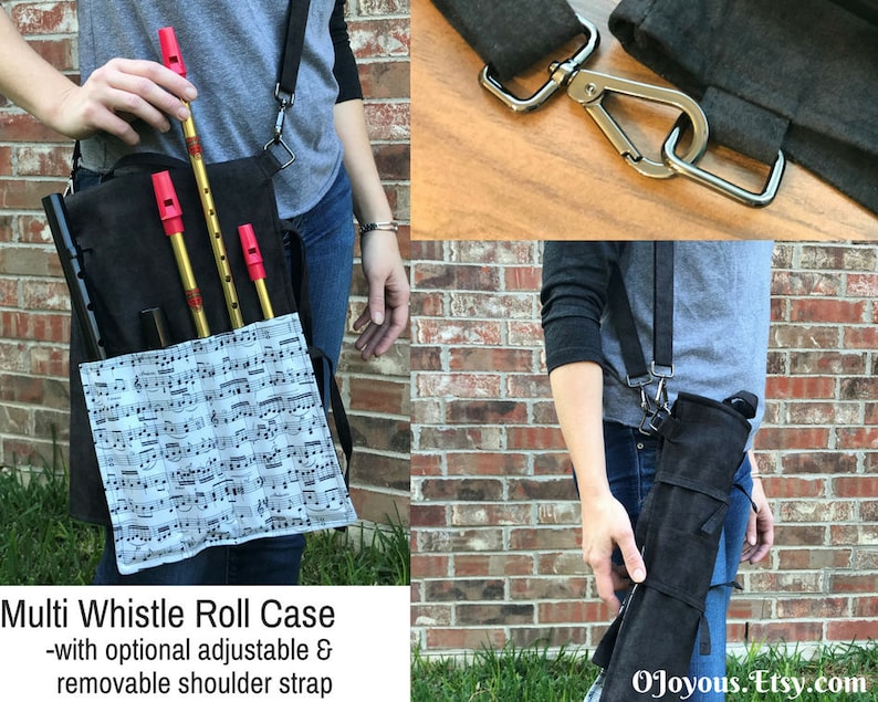 Choose Color Alto Recorder Roll Case Multi Recorder Bag Etsy