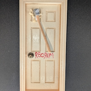 Redrum door The Shining - no floor (free shipping)