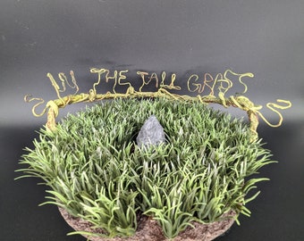 In The Tall Grass  -  action figure display.   (Free shipping)