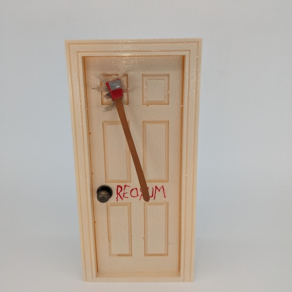 Redrum door The Shining - no floor (free shipping)