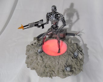 Figurine Terminator Salvation T-700 - Playmates Toys 2009 - RARE - Emballage Scellé