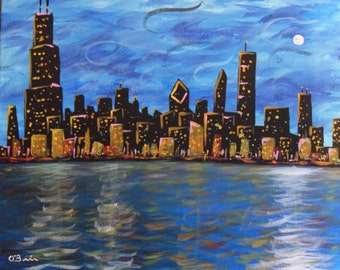 Chicago Skyline DIGITAL