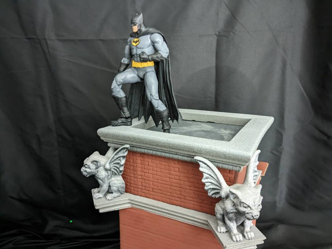 Batman ROOFTOP Action Figure Display - Etsy