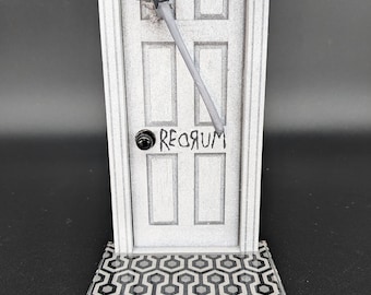 Black and White Redrum door The Shining (free shipping)