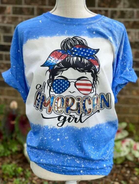 American Woman Bleached Tee American Woman Bleached Tee