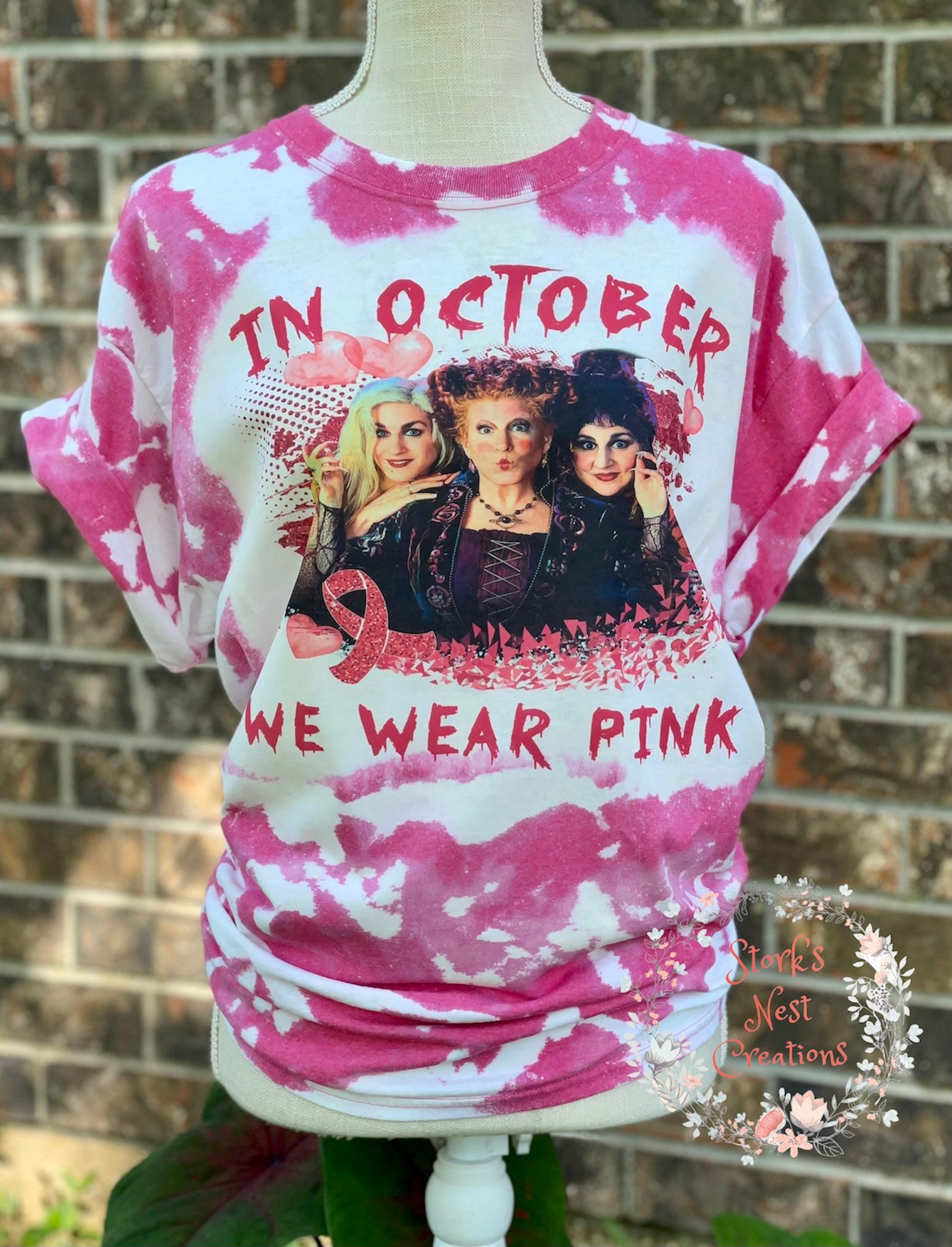 hocus pocus bleached shirt