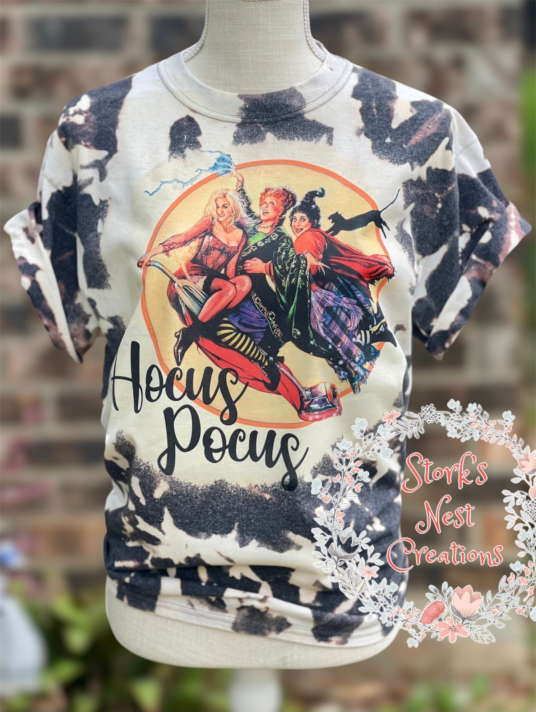 hocus pocus bleached shirt