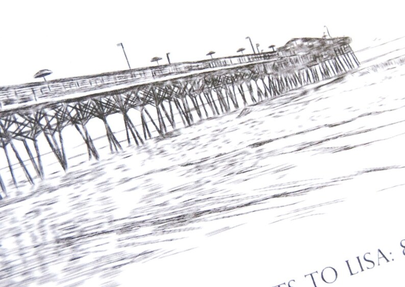 Myrtle Beach Skyline Weddings Rehearsal Dinner Invitations - Etsy