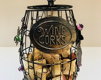 Wine cork crafts | Etsy
