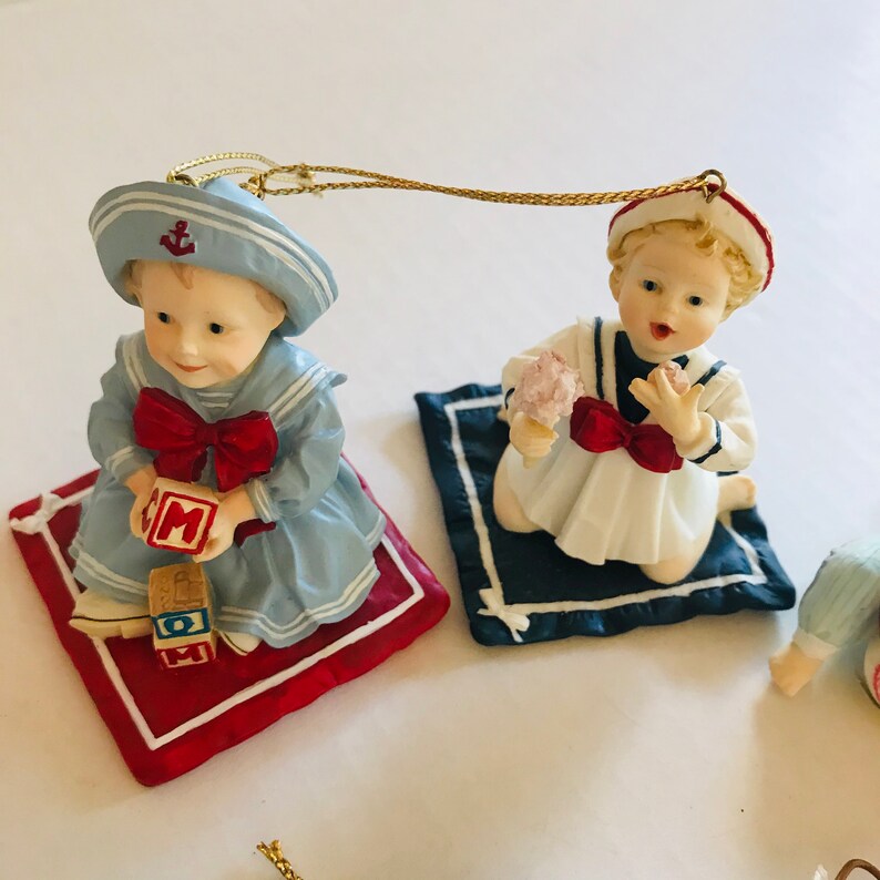 Ashton Drake Ornaments Baby Ornaments Yolanda Bello Lot of 6 Etsy
