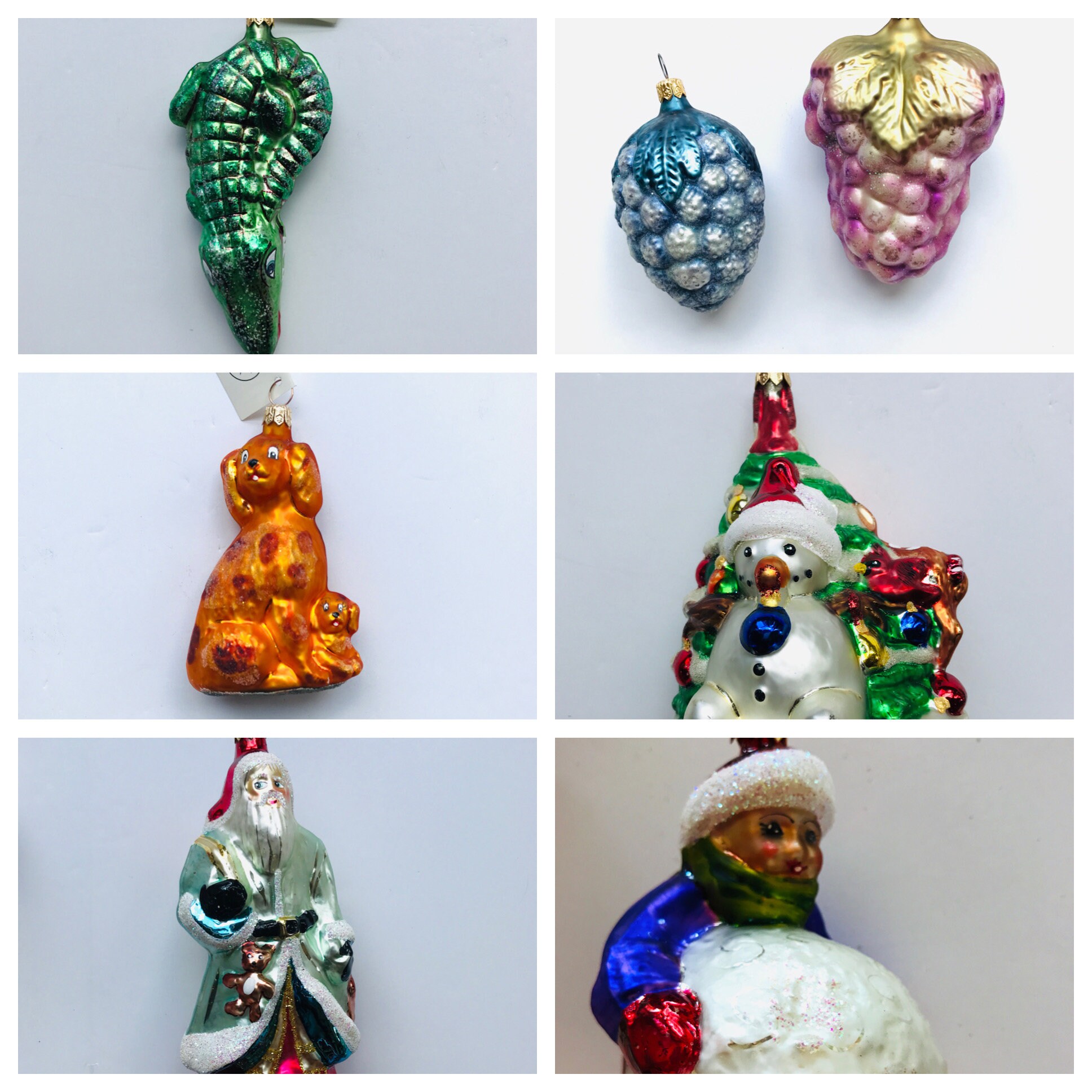 Christopher Radko Vintage Christmas Ornaments Etsy