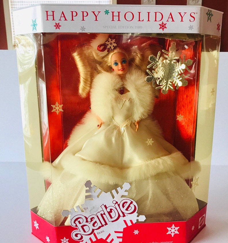 1989 holiday barbie