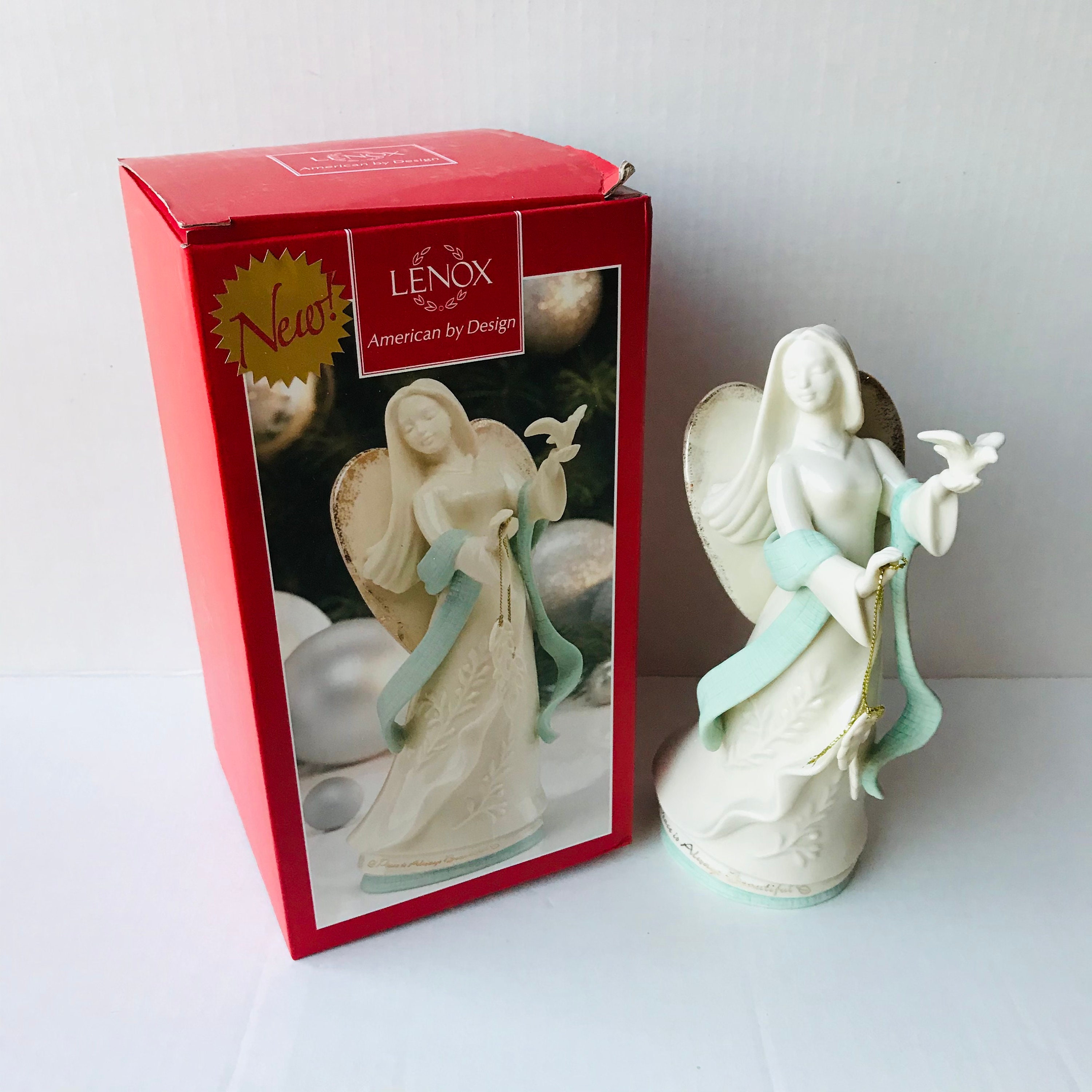 Lenox Christmas Angel Figurine Gifts of Grace  Etsy
