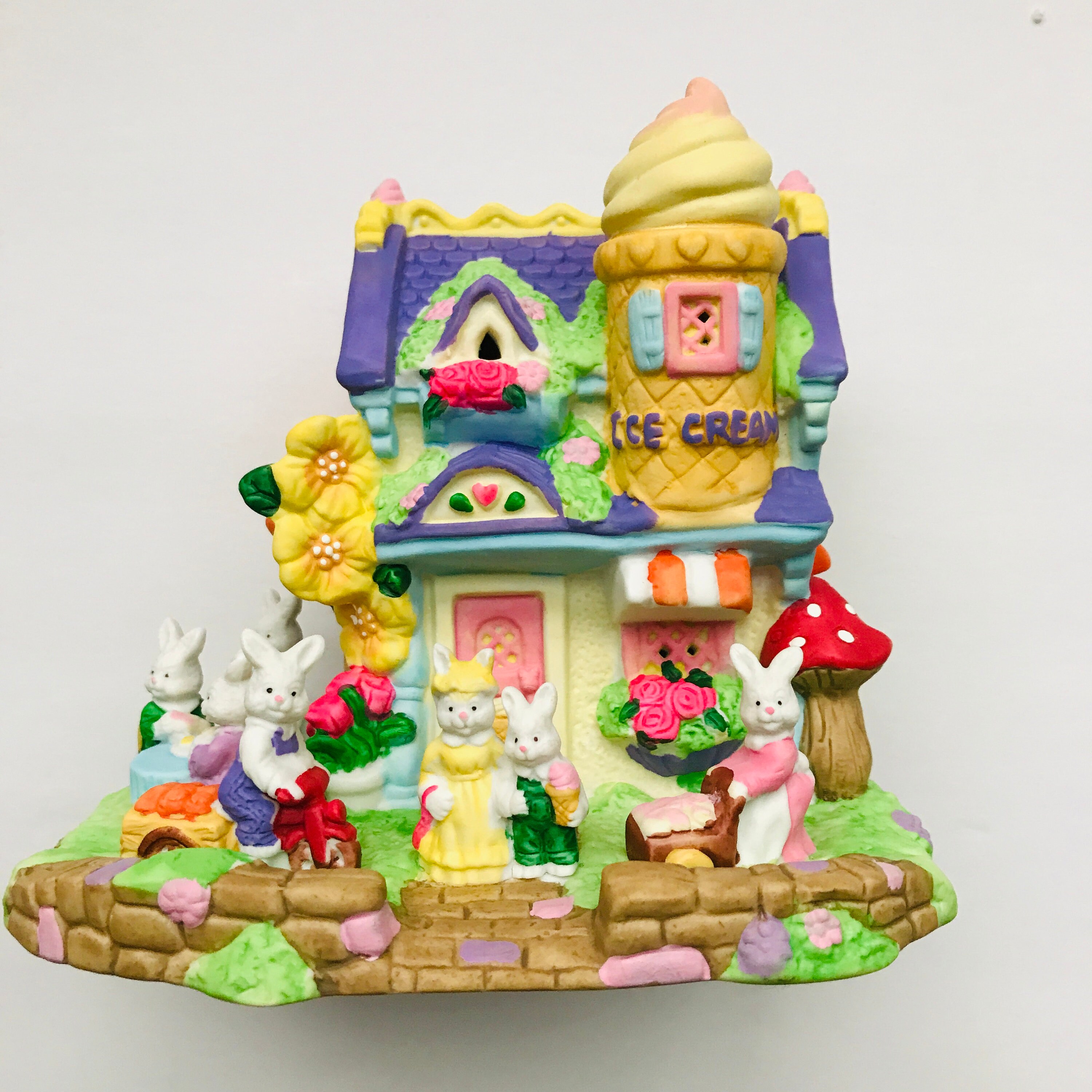 Cottontale Cottages Ice Cream Shop Bunny Rabbit House Etsy