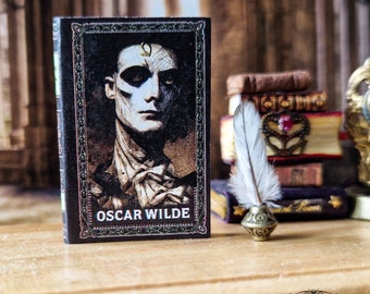 Dollhouse miniatures-1/12 scale or 1/6 scale-Classical miniature book-Picture of Dorian Gray-Oscar Wilde-Novel-Literature-Classic-Library