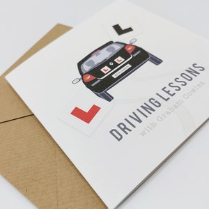 Driving lesson card - .de