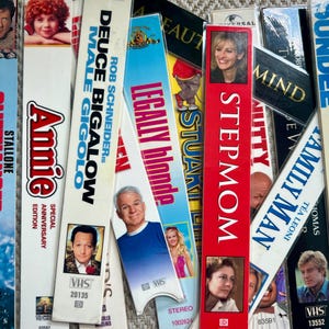 VHS Double-Sided Bookmark
