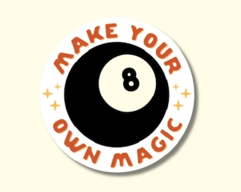 Make Your Own Magic Sticker | Stickers | Water Bottle Sticker | Magic Sticker |