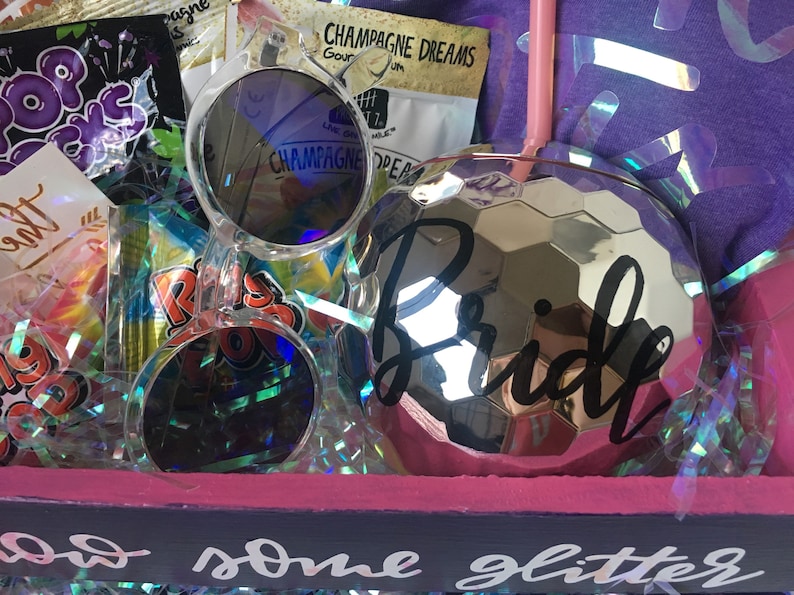 Disco Ball Tumbler Cup Bride, Bachelorette Party, Concert Rockstar Party Theme, Disco Favor, Bach Party Name Cups, Virtual Shower image 6