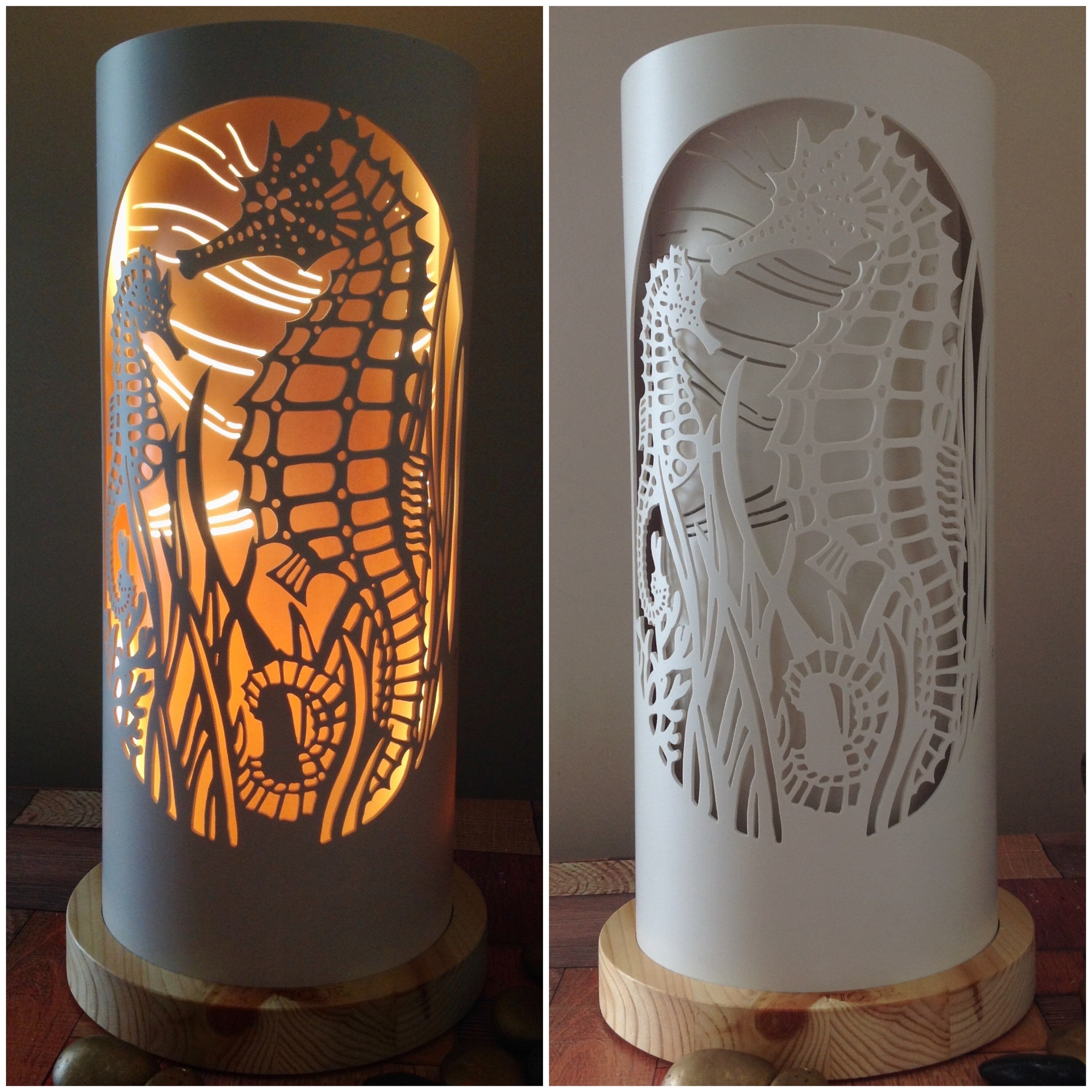 Seahorse Lamp Etsy UK