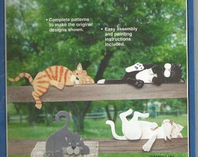 Full Size WOODCRAFT Pattern LAZY CATS the Winfield Collection for