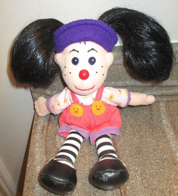 Vintage The Big Comfy Couch Small Plush Doll Loonette Clown Etsy