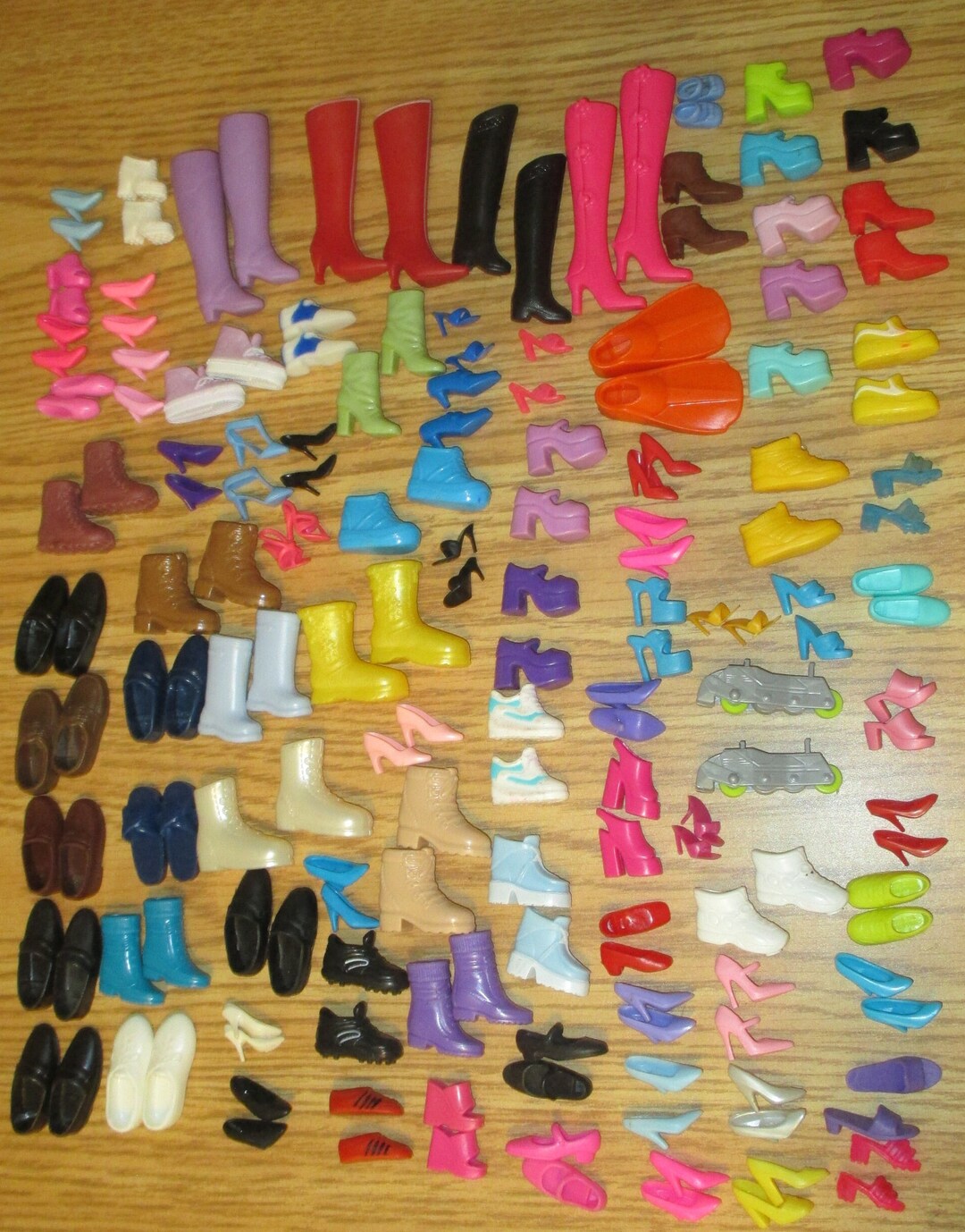 Large Lot of Barbie/ken DOLL SHOES Boots Over 70 Pairs of Etsy