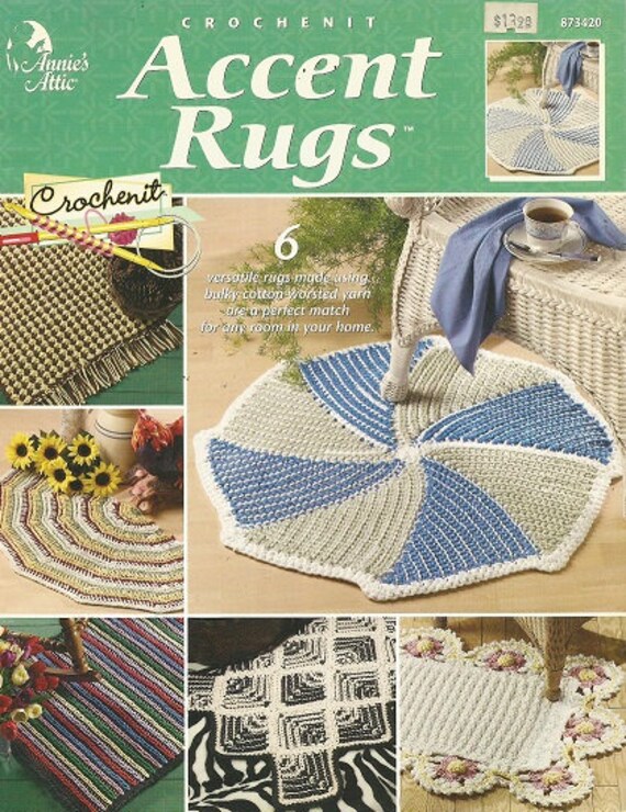 Annie S Attic Crochet Knit Pattern Book 6 Crochenit Etsy