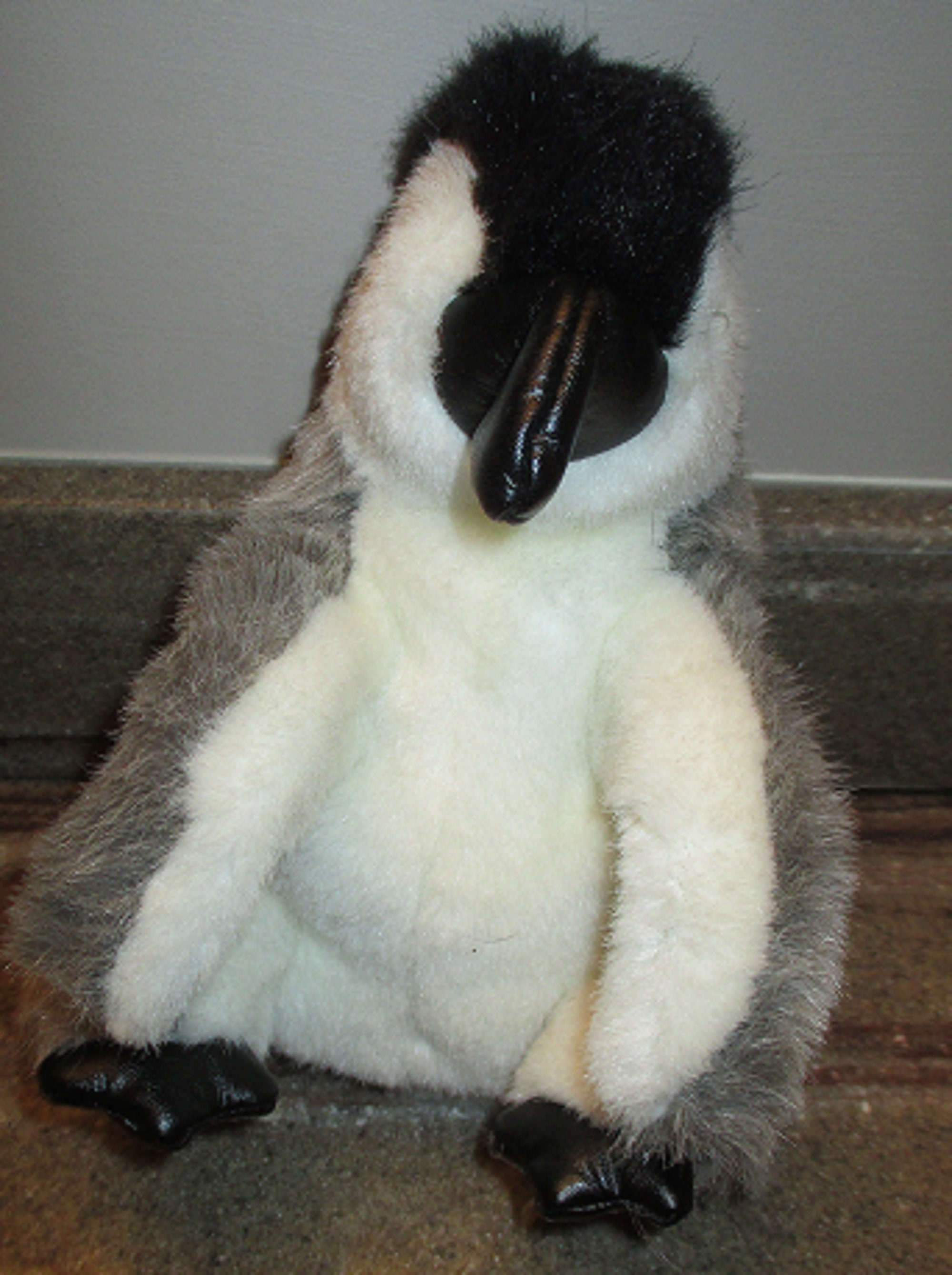 FOLKMANIS Emperor Baby PENGUIN Hand PUPPET Plush 9 | Etsy