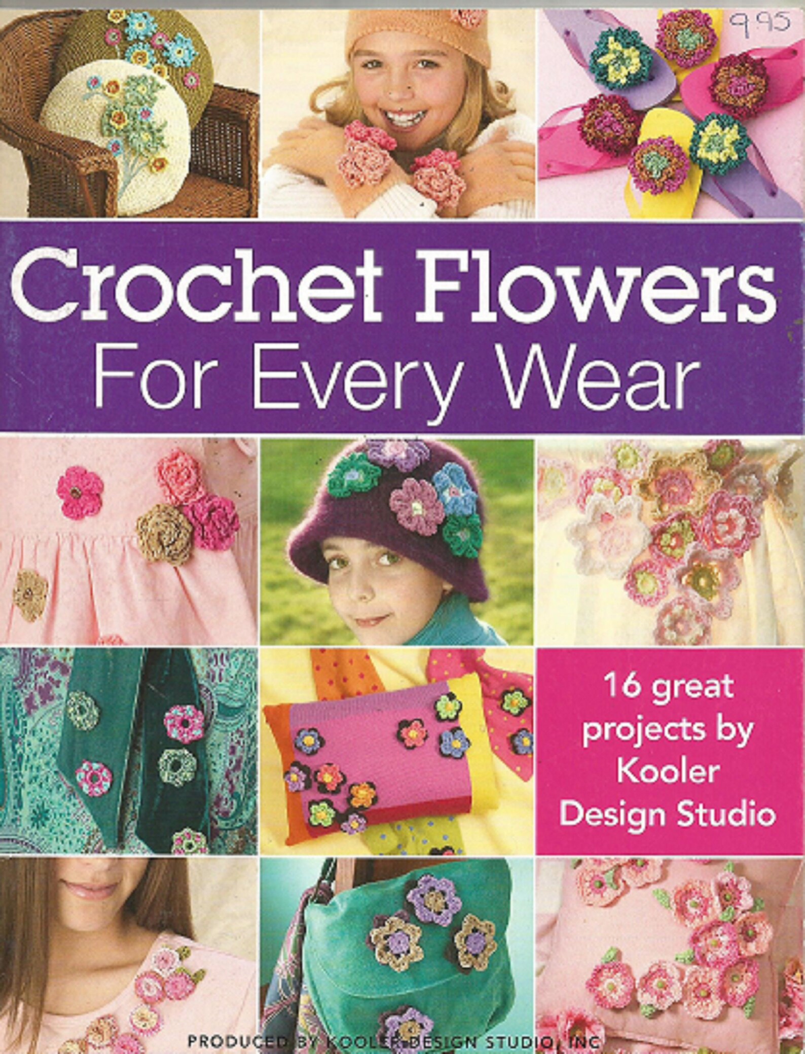 CROCHET FLOWERS for Every Wear PATTERN Book 16 Great - Etsy