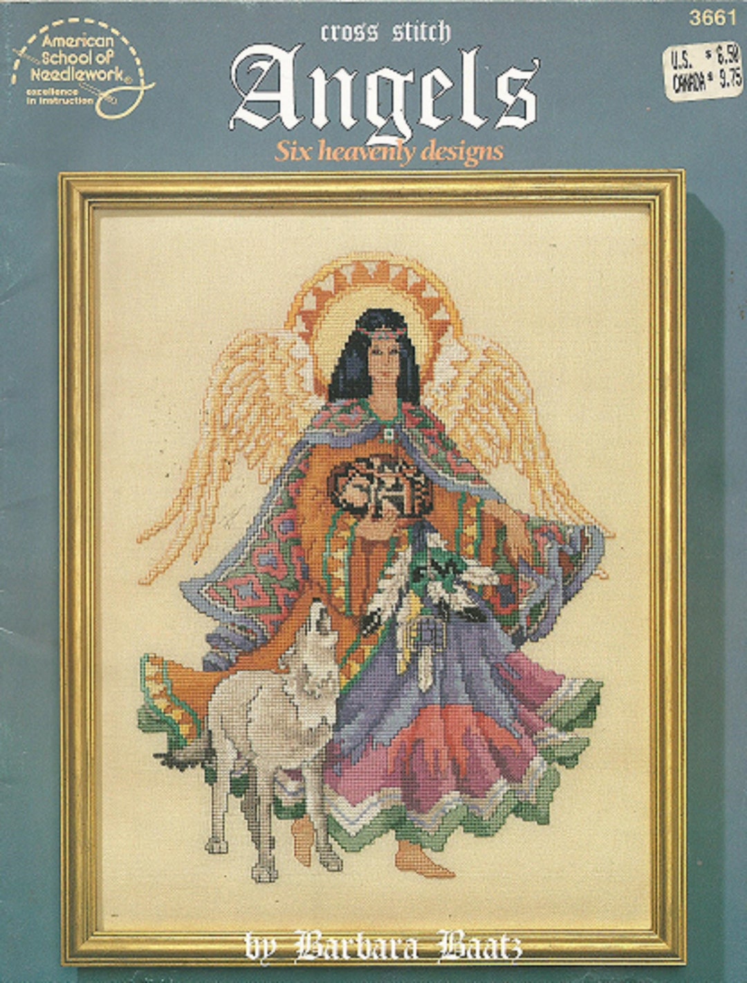 CROSS STITCH ANGELS Pattern Six Heavenly Designs 1994 by Kooler Designs Studio Candyland