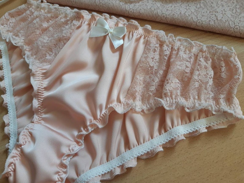 Peach Silk Panties Handmade Silk Knickers Women Sleepwear - Etsy