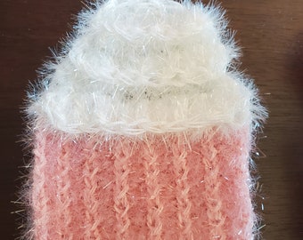 CUPCAKE Scrubby, Knit Crochet Scrubbies, Kitchen Scrubbers, non-scratch scrubbie, Re-usable scrubby, eco-friendly scrubbie, bathroom scrubby