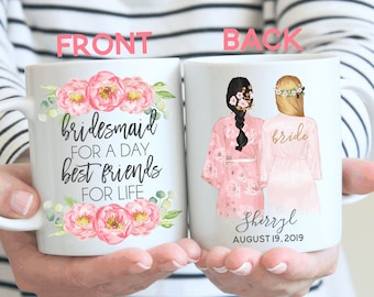 Personalized Bridesmaid/Maid Of Honor Gift.Bridesmaid Proposal Gift