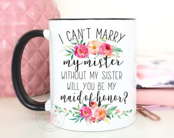 Bridesmaid/Maid Of Honor Sister Gift