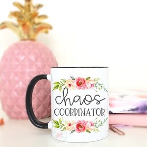 Funny Mom Gift, Mother's Day Gift, Chaos Coordinator Mug