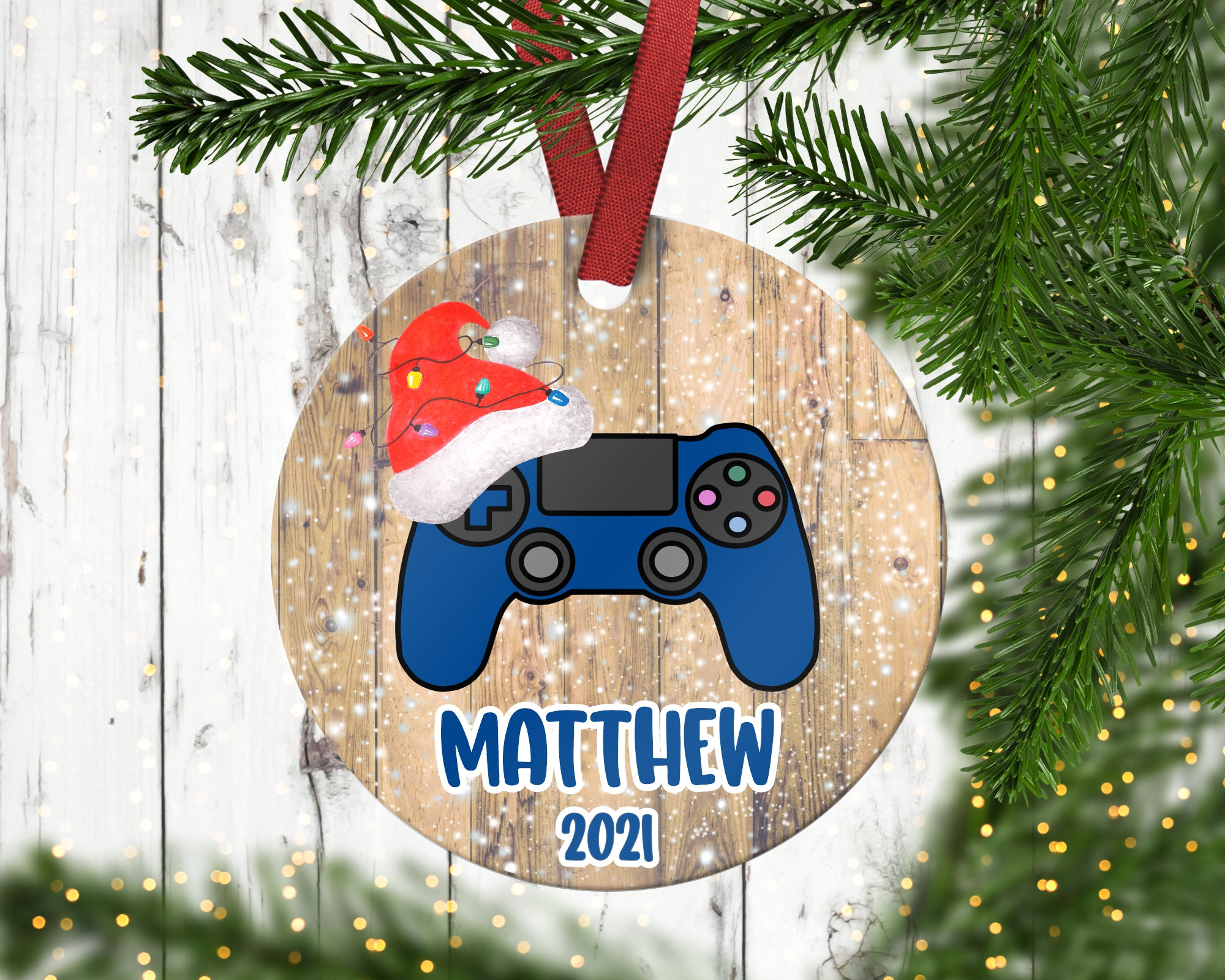 Children's Gaming Christmas Ornament. Video Game Christmas - Etsy