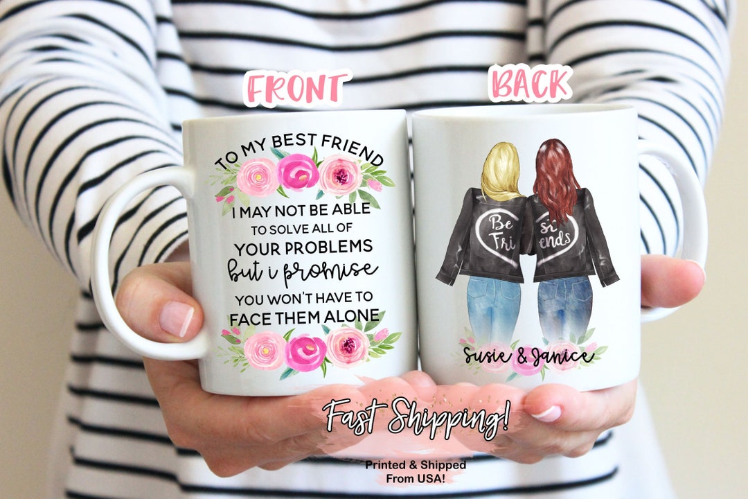 Personalized Best Friend Gift, Bestie Coffee Mug, to My Best Friend Mug ...