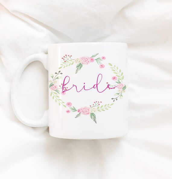 BRIDE. Bride coffee mug. Bridal shower gift. Bridal party. Bride to be. Fiance.coffee mug.coffee.mug.coffee cup