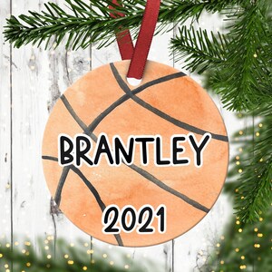 Enfeite de Natal de basquete.Enfeite de basquete.Basquete.Enfeite de Natal.Enfeite de Natal personalizado