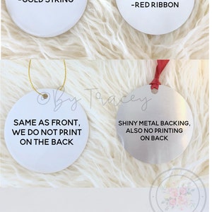 Mommy's First Christmas.First Christmas As Mommy.New Mom Ornament.Mommy's First Christmas Ornament.Christmas Ornament.Ceramic Ornament image 3