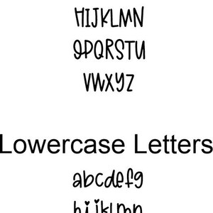 May include: A graphic image showing the alphabet in both uppercase and lowercase letters. The letters are written in a casual, handwritten style.