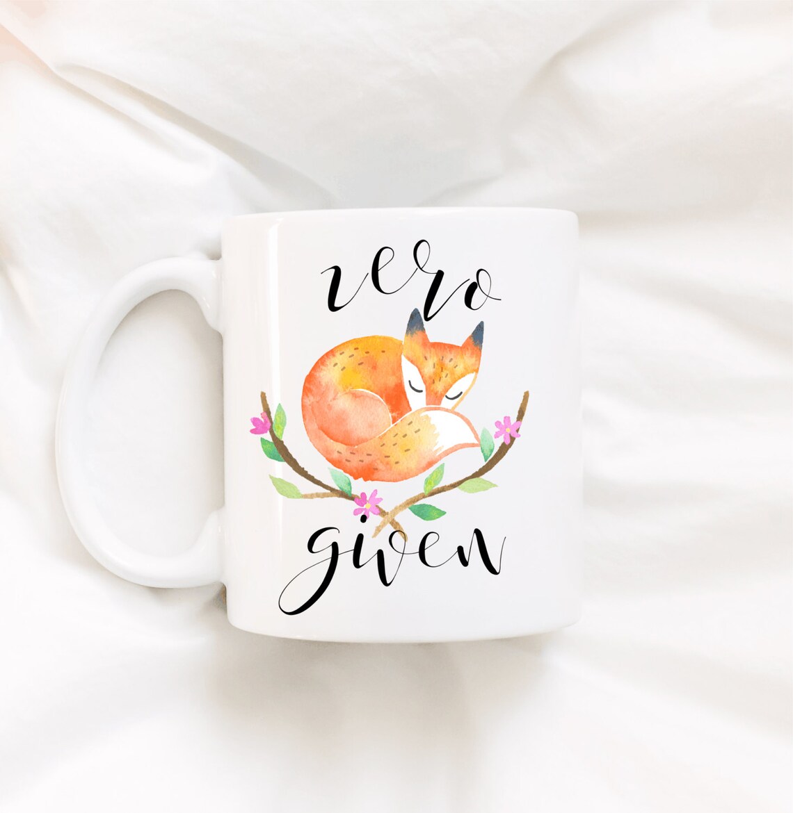 Zero Fox Given.coffee Mug.fox Coffee Mug.coffee Mug With Etsy