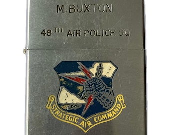 Encendedor Zippo de la policía aérea militar de la USAF de los años 50