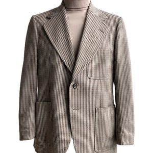 1960er / 70er Jahre John Stephen Plaid Mod Jacke