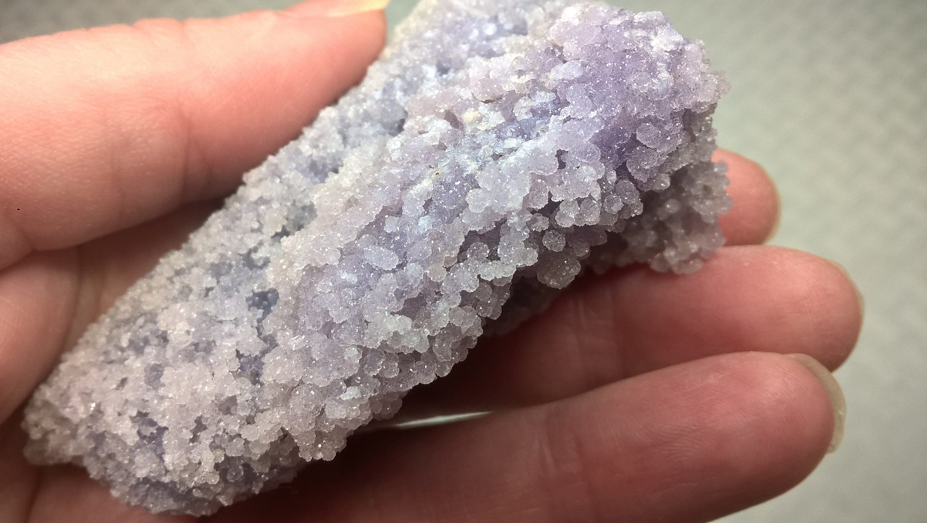 Grape Agate Purple Chalcedony from Sukabumi Indonesia 207.54 Grams ...