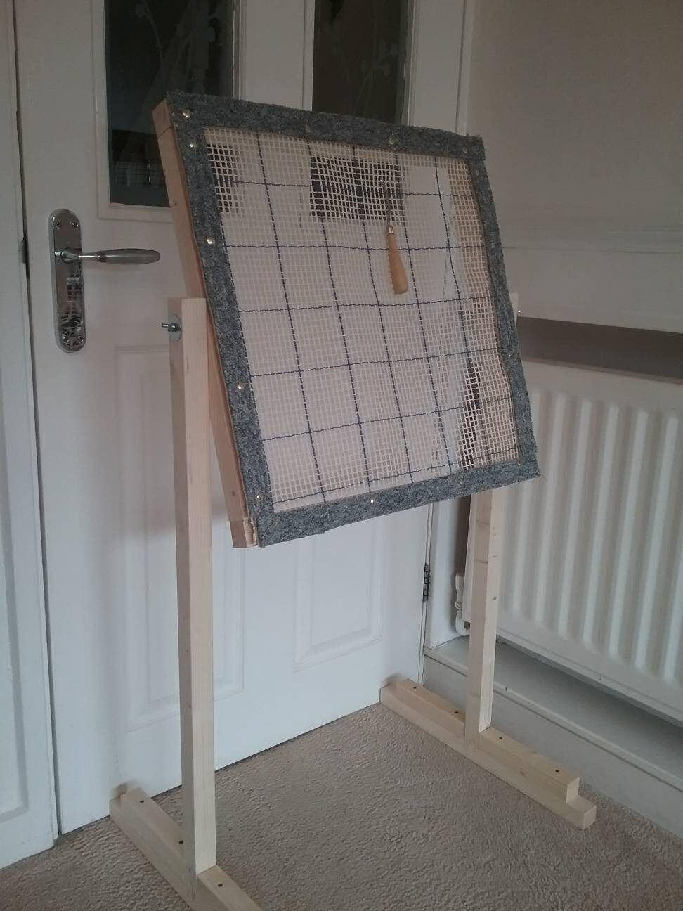 Rug Hooking Frame/ Punch Needle Frame and Stand KIT Etsy