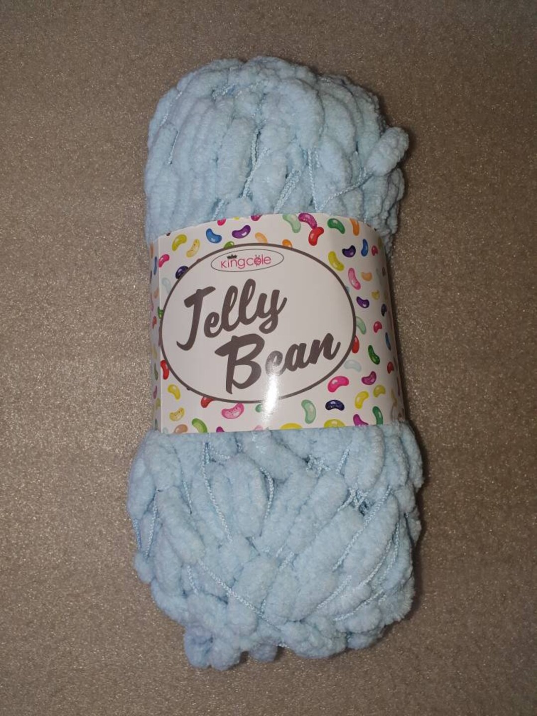 King Cole Jelly Bean Wool 200g Blue Etsy