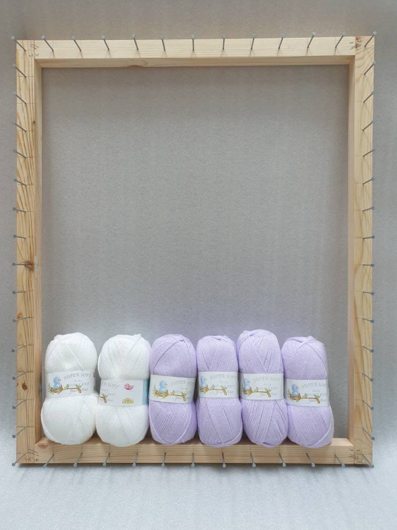 Frame to Make Pom Pom Blankets 31.5 X 26 Large Pom Poms KIT Etsy