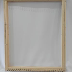 T Shirt Yarn Rug  loom/frame 28.5 x 23.5 inches